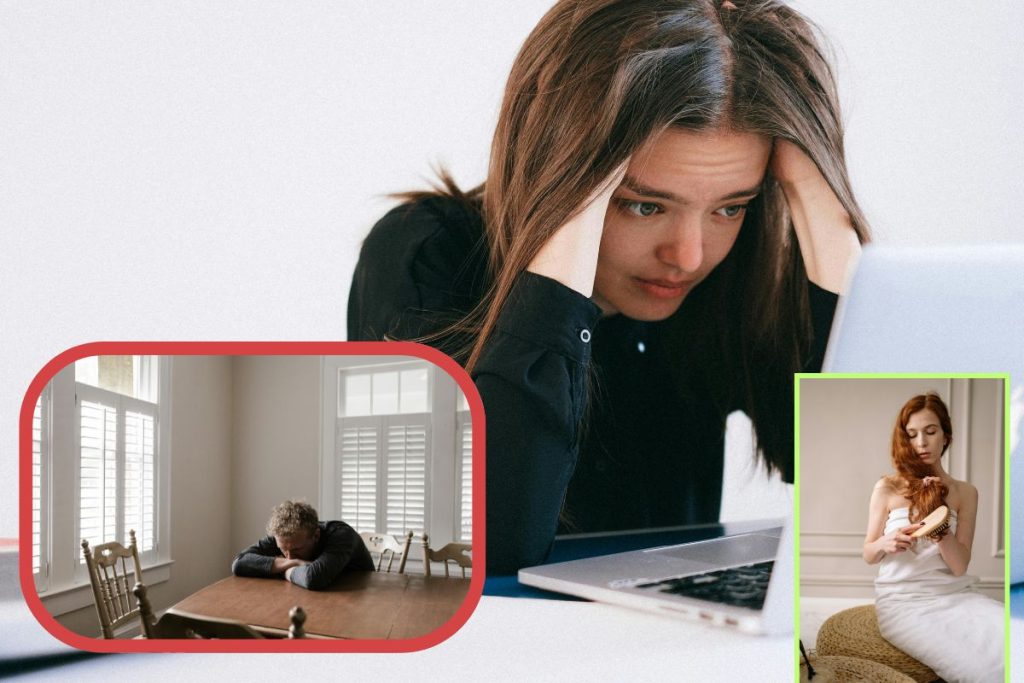 can stress cause hair loss?