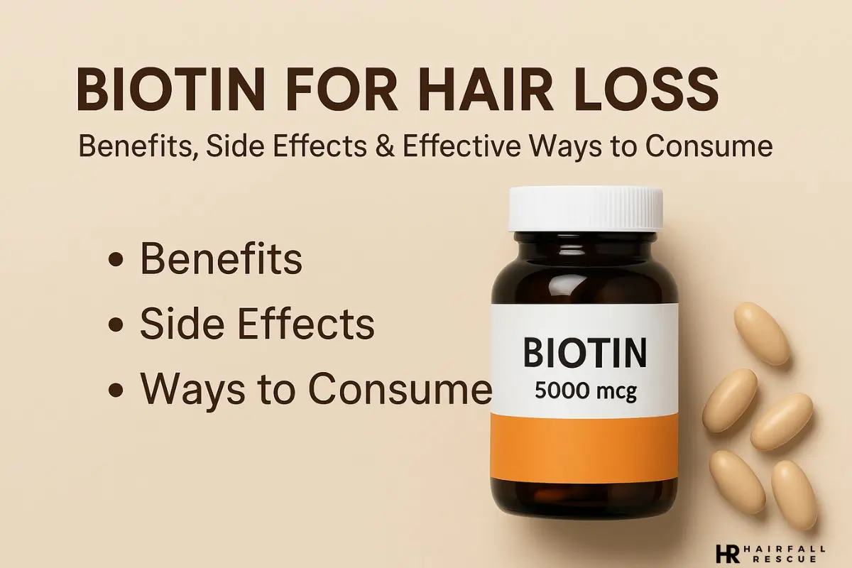 Biotin for Hair Loss: Benefits, Side Effects, and How to Take It Properly