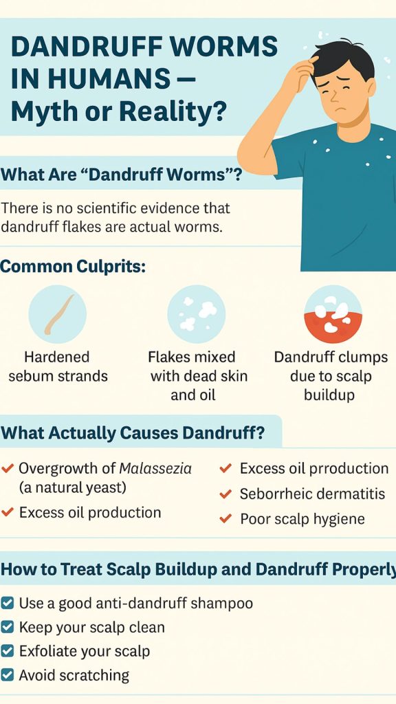 Dandruff Worms in Humans – Myth or Reality?